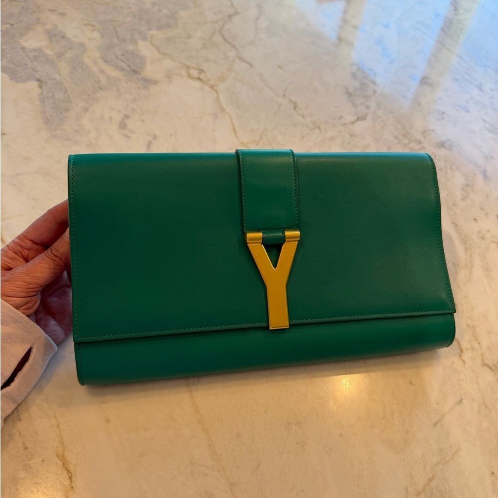 YSL large Clutch - Picture 1 of 15